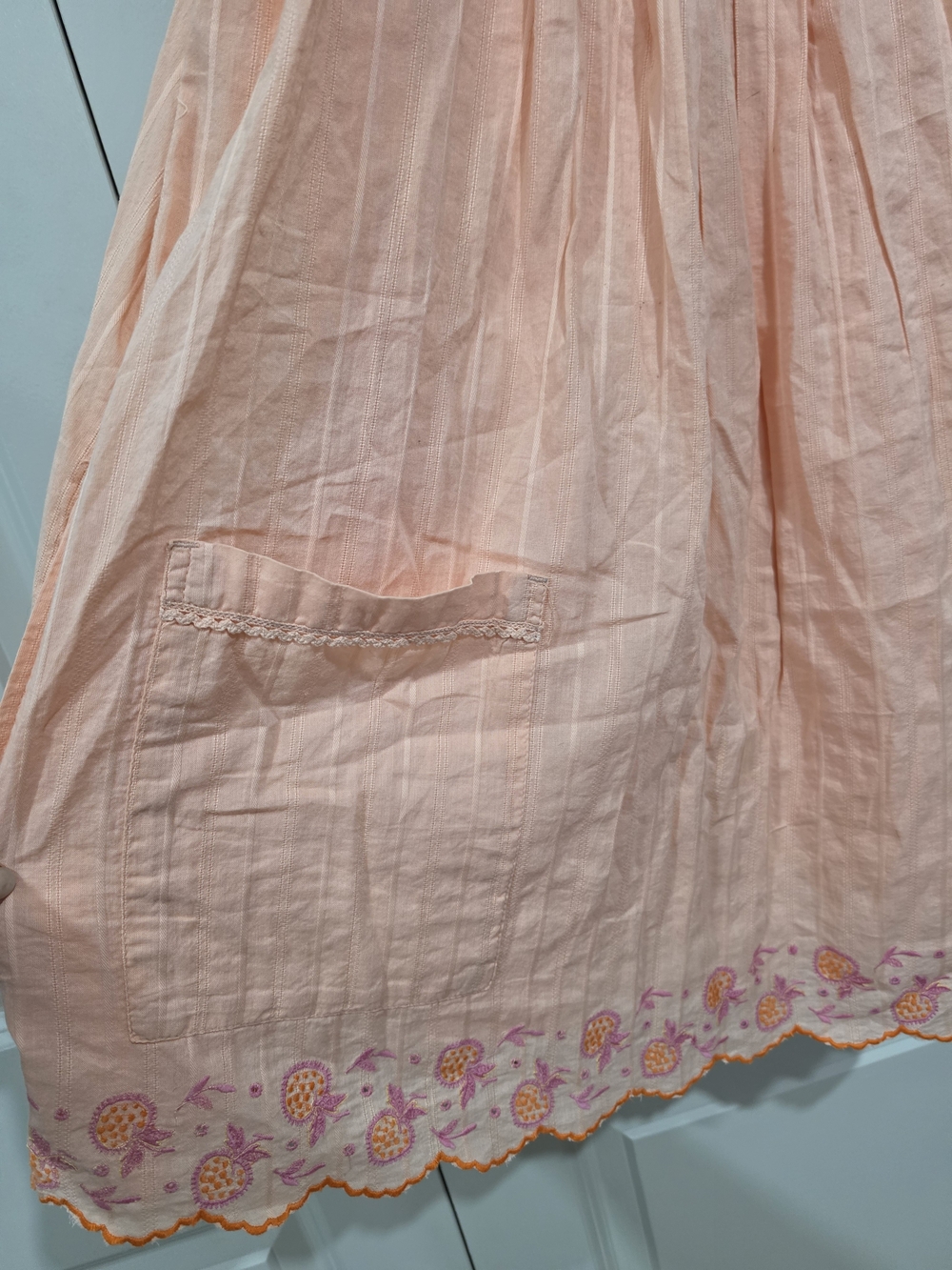 Women's Pink Latecia Smocking Detail Babydoll Mini Dress S NWT - Picture 13 of 15